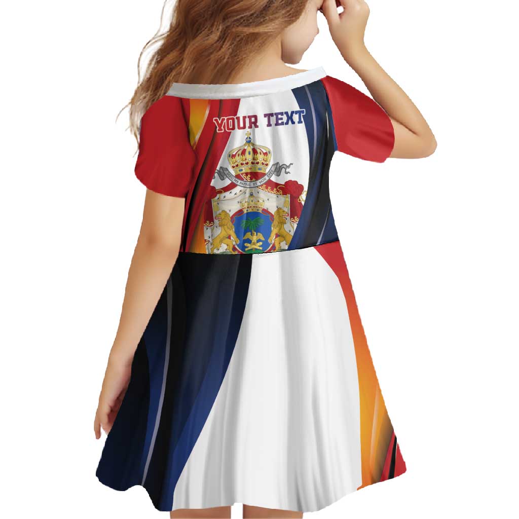 Personalized Second Empire of Haiti 1849-1859 Family Matching Off Shoulder Maxi Dress and Hawaiian Shirt Dieu Ma Patrie Et Mon Epee