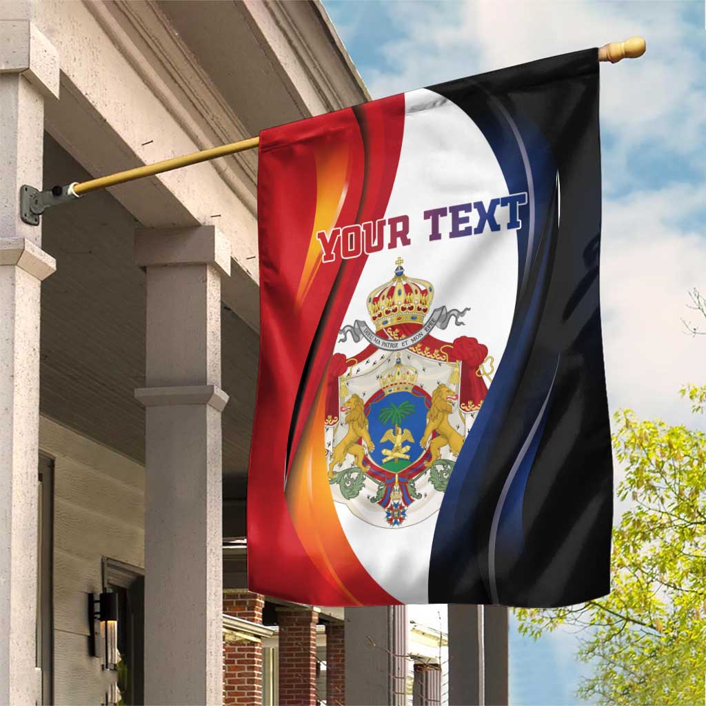 Personalized Second Empire of Haiti 1849-1859 Garden Flag Dieu Ma Patrie Et Mon Epee