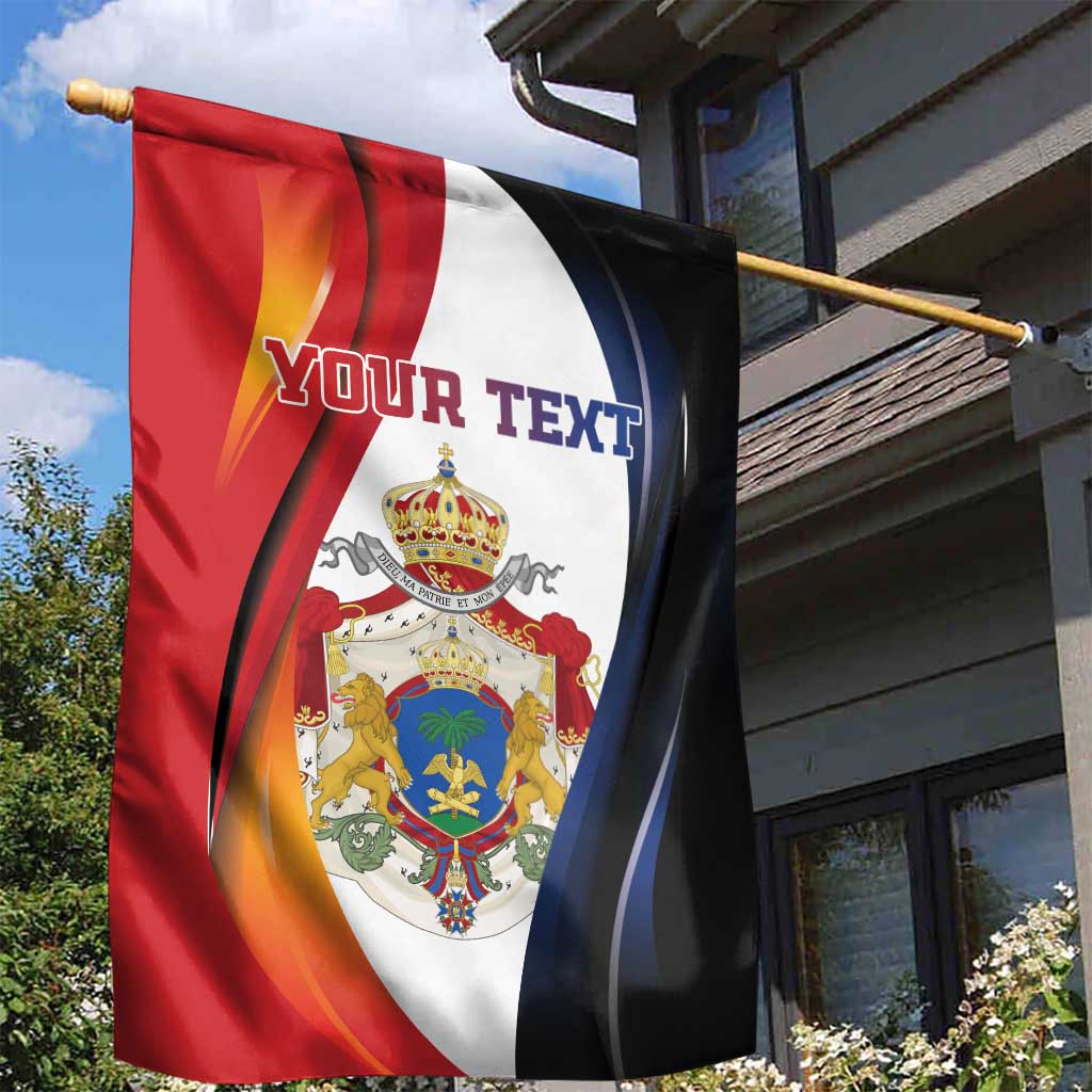Personalized Second Empire of Haiti 1849-1859 Garden Flag Dieu Ma Patrie Et Mon Epee
