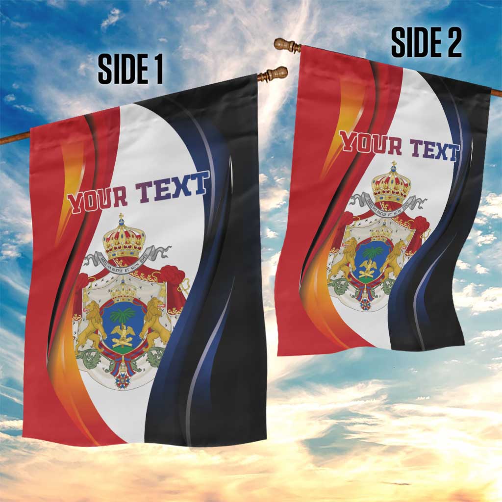Personalized Second Empire of Haiti 1849-1859 Garden Flag Dieu Ma Patrie Et Mon Epee
