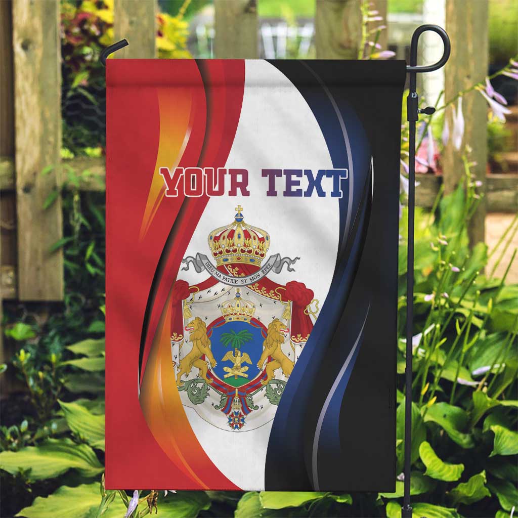 Personalized Second Empire of Haiti 1849-1859 Garden Flag Dieu Ma Patrie Et Mon Epee