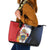 Personalized Second Empire of Haiti 1849-1859 Leather Tote Bag Dieu Ma Patrie Et Mon Epee