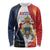 Personalized Second Empire of Haiti 1849-1859 Long Sleeve Shirt Dieu Ma Patrie Et Mon Epee