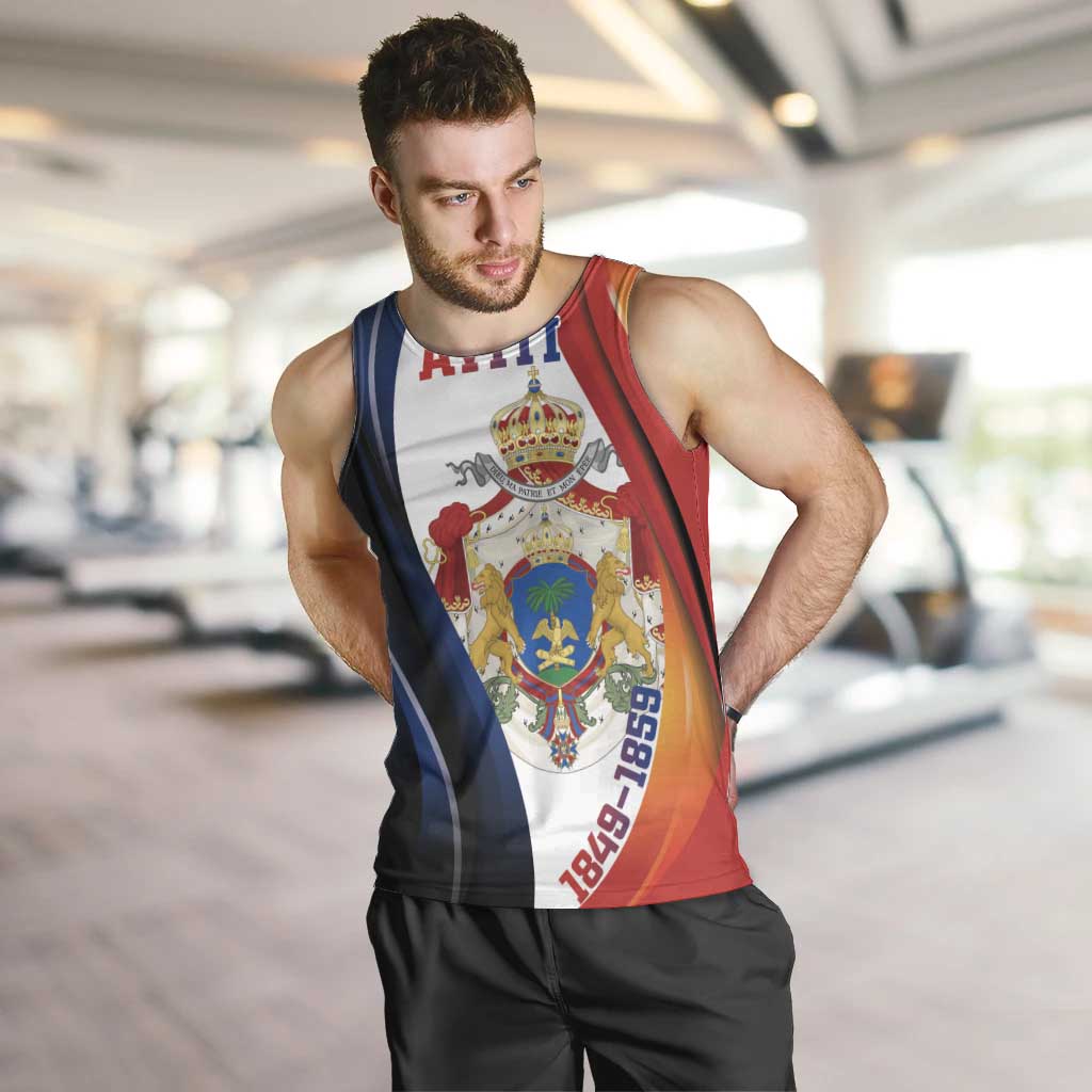 Personalized Second Empire of Haiti 1849-1859 Men Tank Top Dieu Ma Patrie Et Mon Epee
