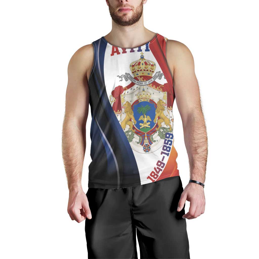 Personalized Second Empire of Haiti 1849-1859 Men Tank Top Dieu Ma Patrie Et Mon Epee