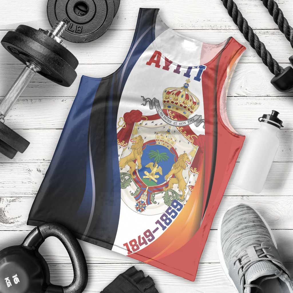 Personalized Second Empire of Haiti 1849-1859 Men Tank Top Dieu Ma Patrie Et Mon Epee