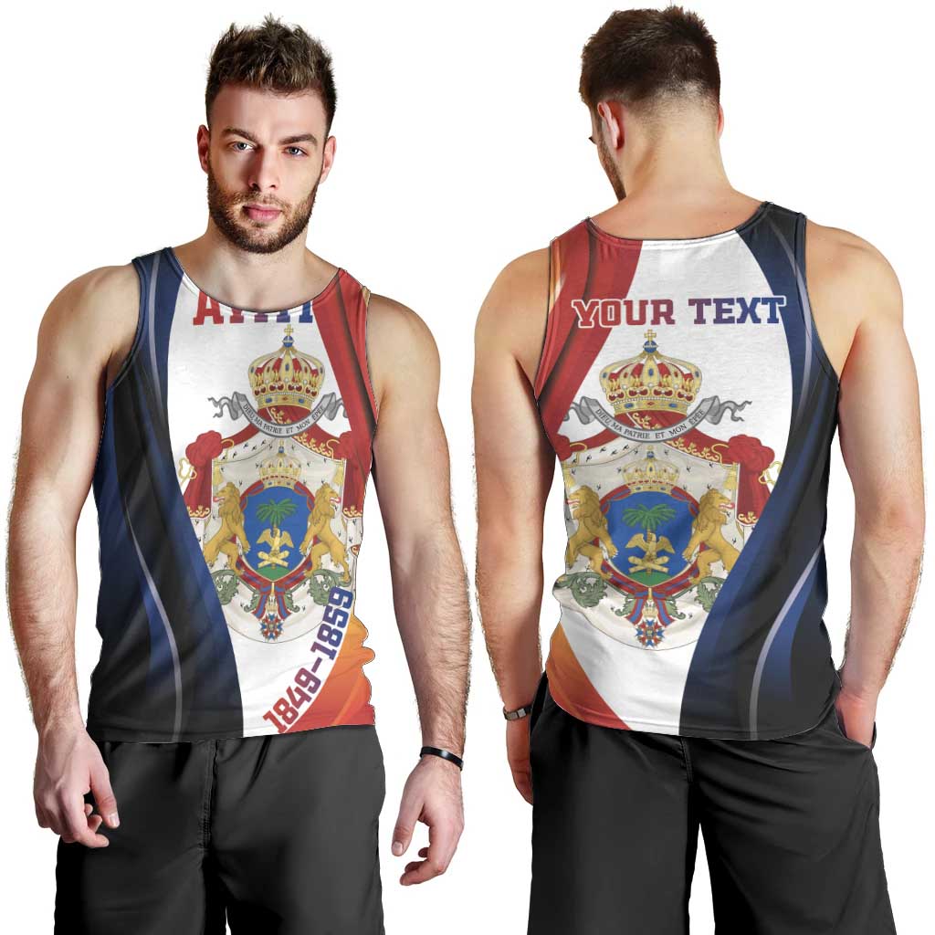 Personalized Second Empire of Haiti 1849-1859 Men Tank Top Dieu Ma Patrie Et Mon Epee