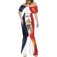 Personalized Second Empire of Haiti 1849-1859 Mermaid Dress Dieu Ma Patrie Et Mon Epee