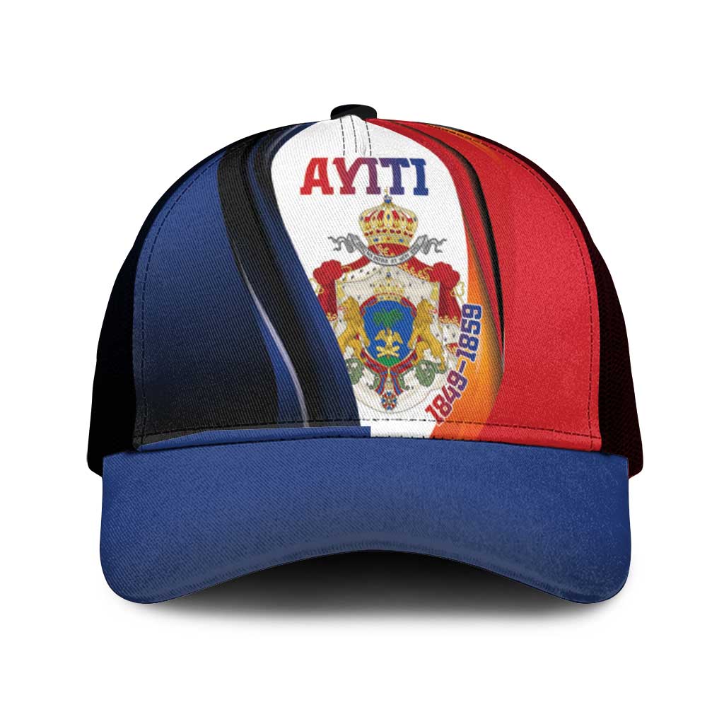 Second Empire of Haiti 1849-1859 Mesh Trucker Cap Dieu Ma Patrie Et Mon Epee - Wonder Print Shop