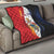 Personalized Second Empire of Haiti 1849-1859 Quilt Dieu Ma Patrie Et Mon Epee