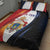 Personalized Second Empire of Haiti 1849-1859 Quilt Bed Set Dieu Ma Patrie Et Mon Epee