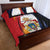Personalized Second Empire of Haiti 1849-1859 Quilt Bed Set Dieu Ma Patrie Et Mon Epee