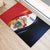 Personalized Second Empire of Haiti 1849-1859 Rubber Doormat Dieu Ma Patrie Et Mon Epee