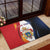 Personalized Second Empire of Haiti 1849-1859 Rubber Doormat Dieu Ma Patrie Et Mon Epee