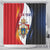 Personalized Second Empire of Haiti 1849-1859 Shower Curtain Dieu Ma Patrie Et Mon Epee