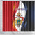 Personalized Second Empire of Haiti 1849-1859 Shower Curtain Dieu Ma Patrie Et Mon Epee