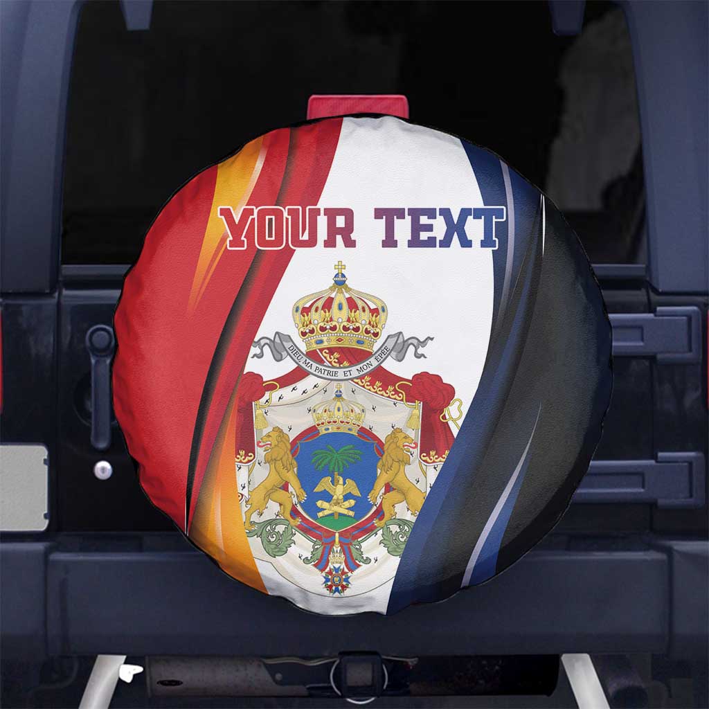 Personalized Second Empire of Haiti 1849-1859 Spare Tire Cover Dieu Ma Patrie Et Mon Epee