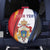 Personalized Second Empire of Haiti 1849-1859 Spare Tire Cover Dieu Ma Patrie Et Mon Epee