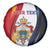 Personalized Second Empire of Haiti 1849-1859 Spare Tire Cover Dieu Ma Patrie Et Mon Epee