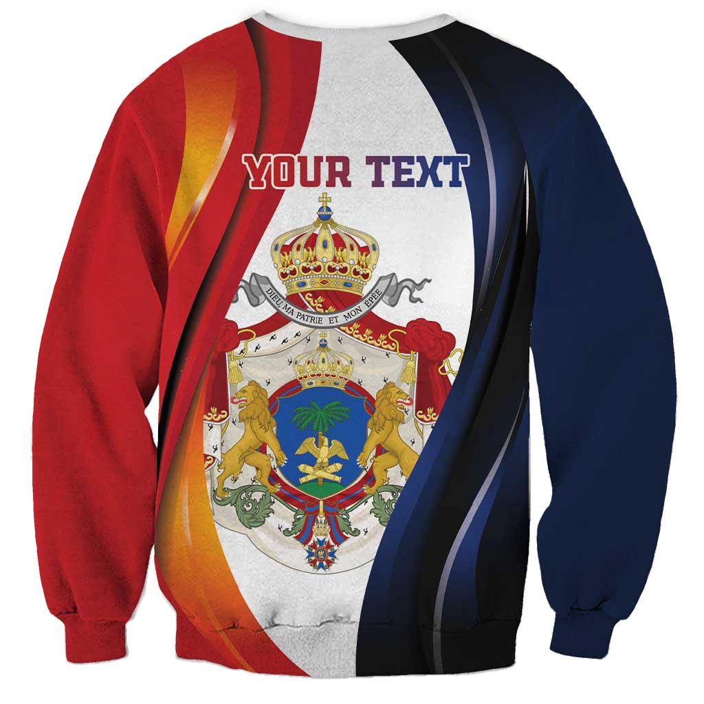 Personalized Second Empire of Haiti 1849-1859 Sweatshirt Dieu Ma Patrie Et Mon Epee