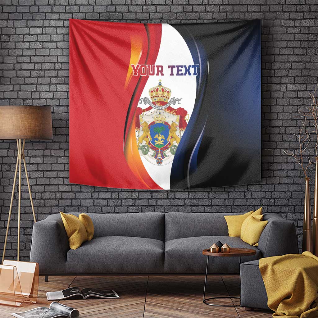 Personalized Second Empire of Haiti 1849-1859 Tapestry Dieu Ma Patrie Et Mon Epee