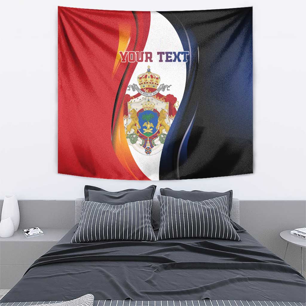 Personalized Second Empire of Haiti 1849-1859 Tapestry Dieu Ma Patrie Et Mon Epee