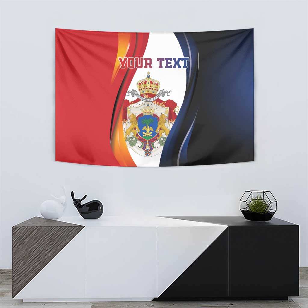 Personalized Second Empire of Haiti 1849-1859 Tapestry Dieu Ma Patrie Et Mon Epee