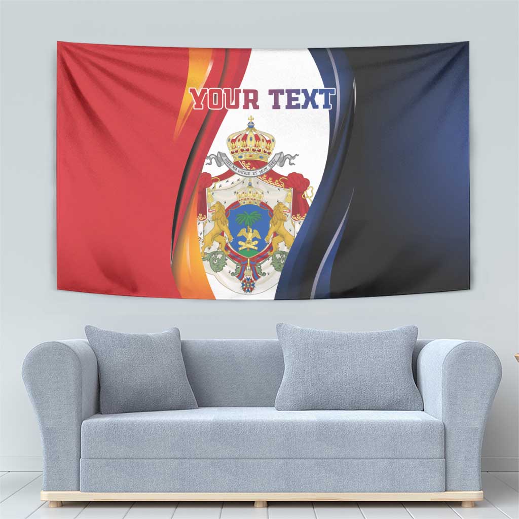 Personalized Second Empire of Haiti 1849-1859 Tapestry Dieu Ma Patrie Et Mon Epee