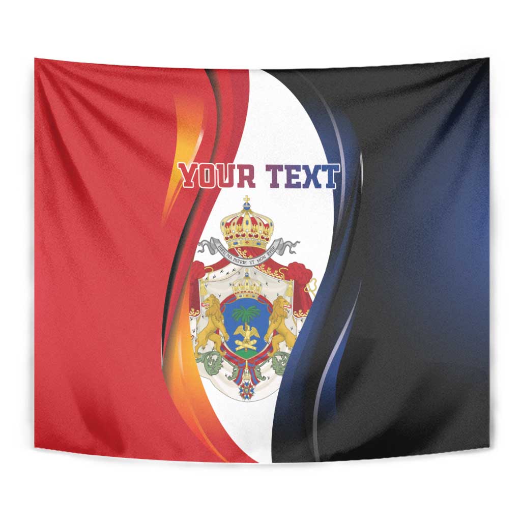 Personalized Second Empire of Haiti 1849-1859 Tapestry Dieu Ma Patrie Et Mon Epee