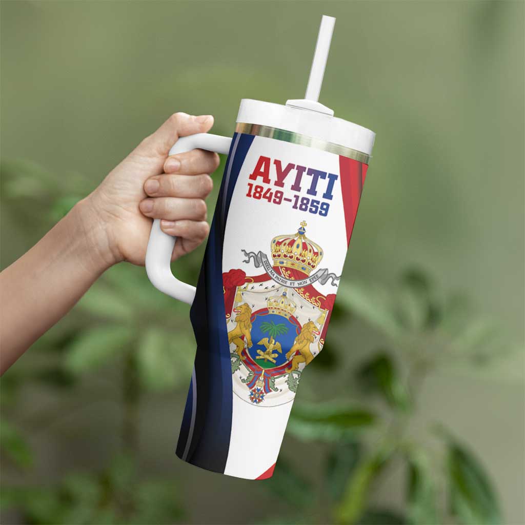 Personalized Second Empire of Haiti 1849-1859 Tumbler With Handle Dieu Ma Patrie Et Mon Epee