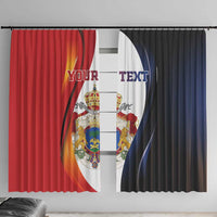 Personalized Second Empire of Haiti 1849-1859 Window Curtain Dieu Ma Patrie Et Mon Epee