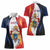 Personalized Second Empire of Haiti 1849-1859 Women Polo Shirt Dieu Ma Patrie Et Mon Epee