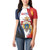 Personalized Second Empire of Haiti 1849-1859 Women Polo Shirt Dieu Ma Patrie Et Mon Epee