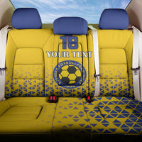 Custom Sweden Football Back Car Seat Cover Sveriges herrlandslag i fotboll