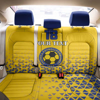 Custom Sweden Football Back Car Seat Cover Sveriges herrlandslag i fotboll