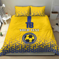 Custom Sweden Football Bedding Set Sveriges herrlandslag i fotboll