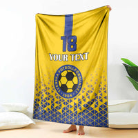 Custom Sweden Football Blanket Sveriges herrlandslag i fotboll