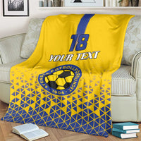 Custom Sweden Football Blanket Sveriges herrlandslag i fotboll