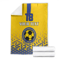 Custom Sweden Football Blanket Sveriges herrlandslag i fotboll