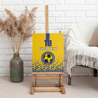 Custom Sweden Football Canvas Wall Art Sveriges herrlandslag i fotboll
