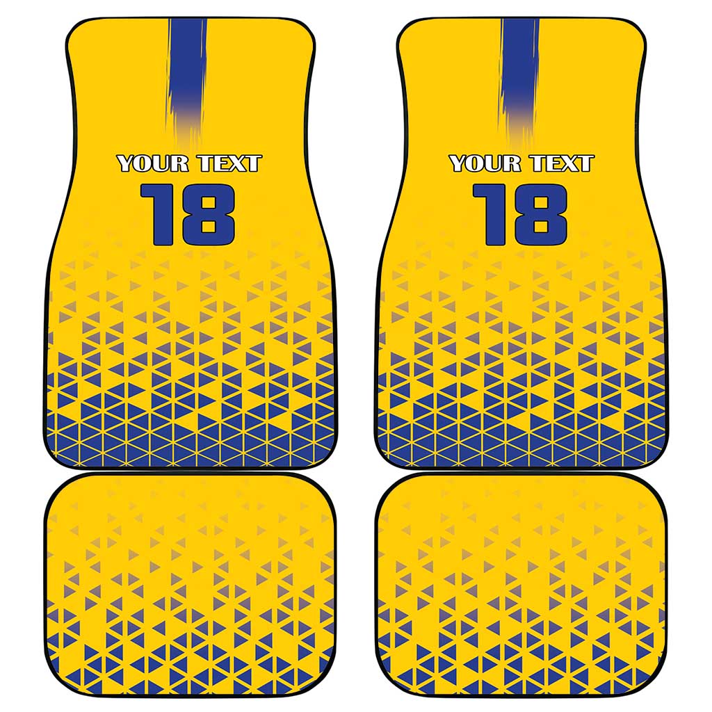 Custom Sweden Football Car Mats Sveriges herrlandslag i fotboll