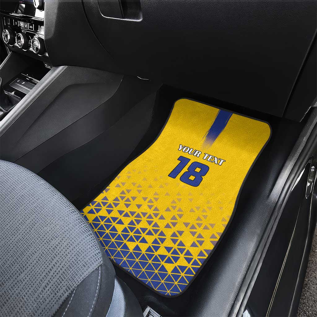 Custom Sweden Football Car Mats Sveriges herrlandslag i fotboll