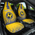 Custom Sweden Football Car Seat Cover Sveriges herrlandslag i fotboll