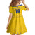 Custom Sweden Football Family Matching Puletasi and Hawaiian Shirt Sveriges herrlandslag i fotboll