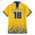 Custom Sweden Football Family Matching Puletasi and Hawaiian Shirt Sveriges herrlandslag i fotboll