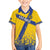 Custom Sweden Football Family Matching Puletasi and Hawaiian Shirt Sveriges herrlandslag i fotboll