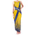 Custom Sweden Football Family Matching Tank Maxi Dress and Hawaiian Shirt Sveriges herrlandslag i fotboll