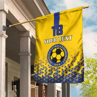 Custom Sweden Football Garden Flag Sveriges herrlandslag i fotboll
