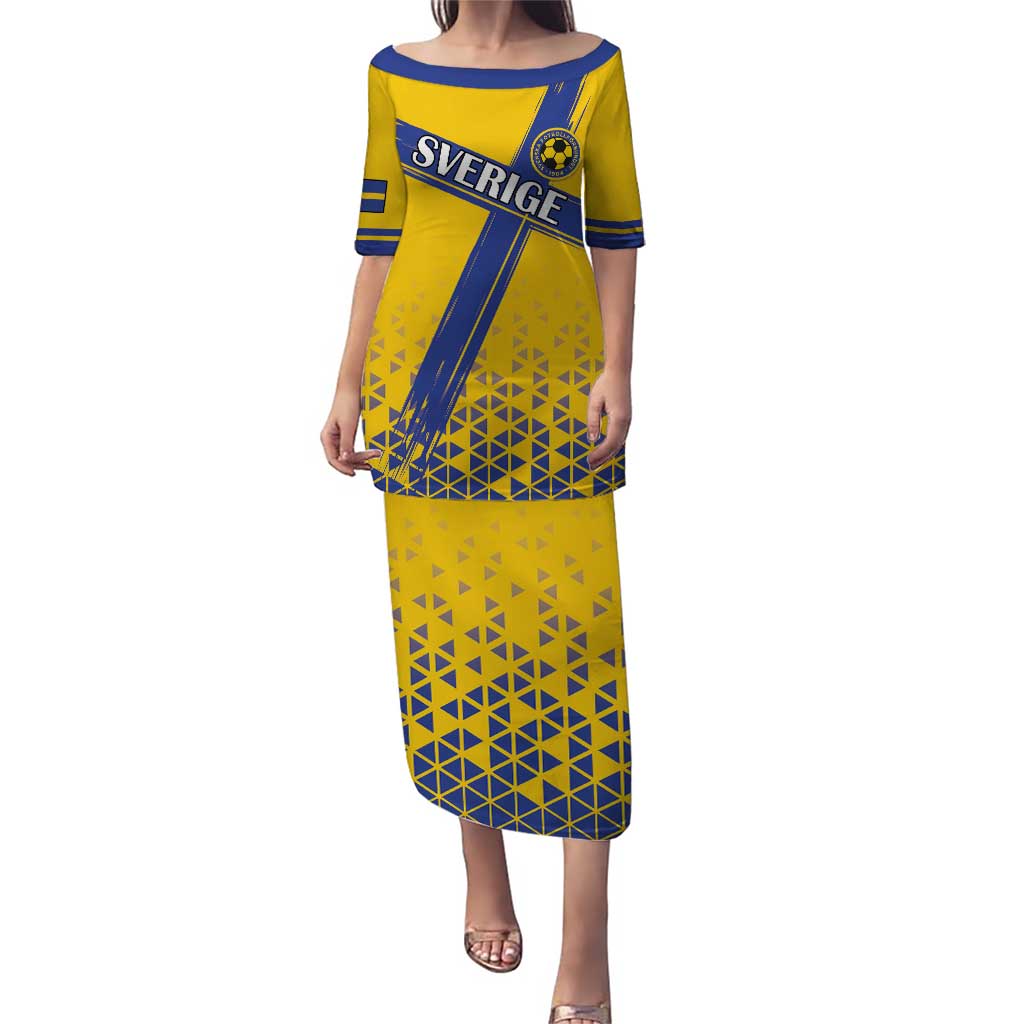 Custom Sweden Football Puletasi Sveriges herrlandslag i fotboll