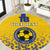Custom Sweden Football Round Carpet Sveriges herrlandslag i fotboll